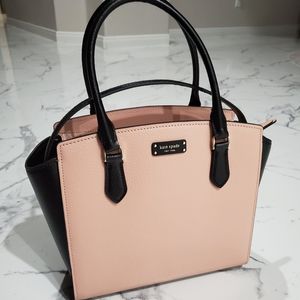 Kate Spade Medium Satchel Pink & Black